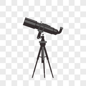 天文望远镜观天观星高清图片