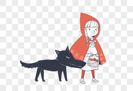 小红帽女孩图片
