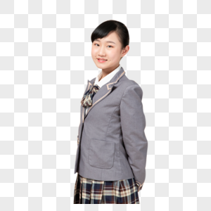 女中学生形象图片