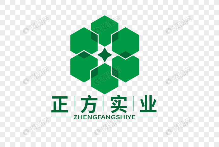 高端创意正方实业公司LOGO图片