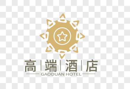 高端大气酒店LOGO图片