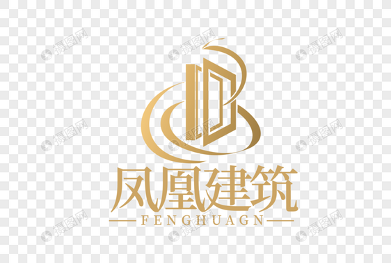 高端创意凤凰建筑地产LOGO图片