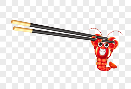 大战筷子的龙虾图片