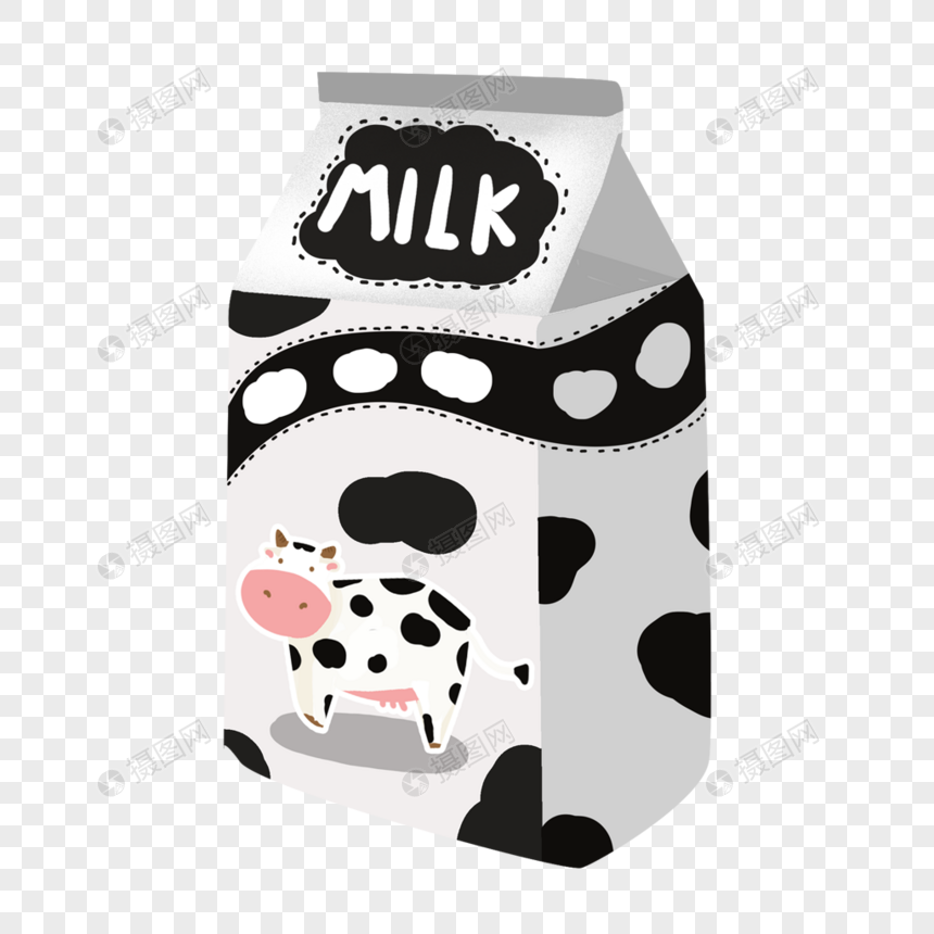 一盒牛奶图片