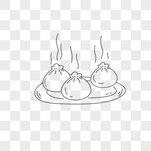 包子简笔画简笔画 拥抱,图片素材