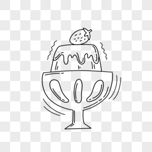 果冻简笔画图片素材