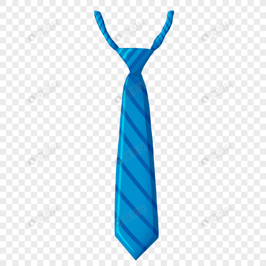 父亲节礼物蓝色领带图片