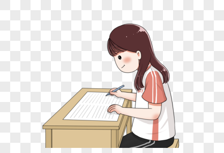 中学生卡通人物图片