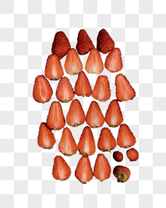 草莓造型图片