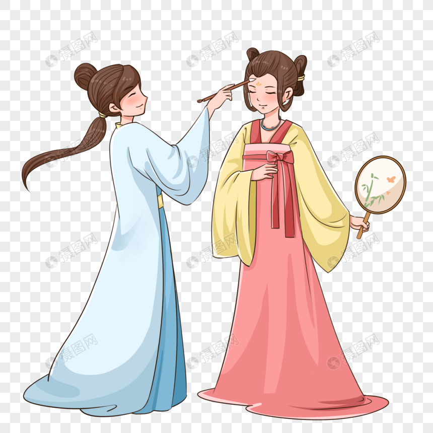 古风女子端午节画额元素素材下载 正版素材 摄图网 古风女子端午节画额元素素材下载 正版素材 摄图网