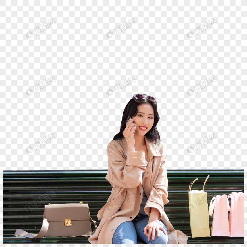 坐在椅子上打电话聊天的青年女性元素素材下载 正版素材 摄图网 坐在椅子上打电话聊天的青年女性元素素材下载 正版素材 摄图网