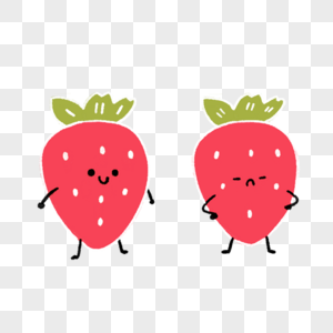 草莓表情草莓表情高清图片