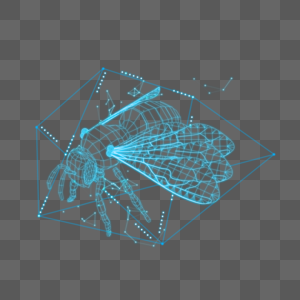 智能科技昆虫图片