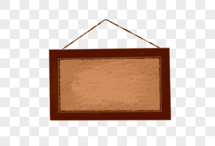 木质框架标志牌相框木高清图片