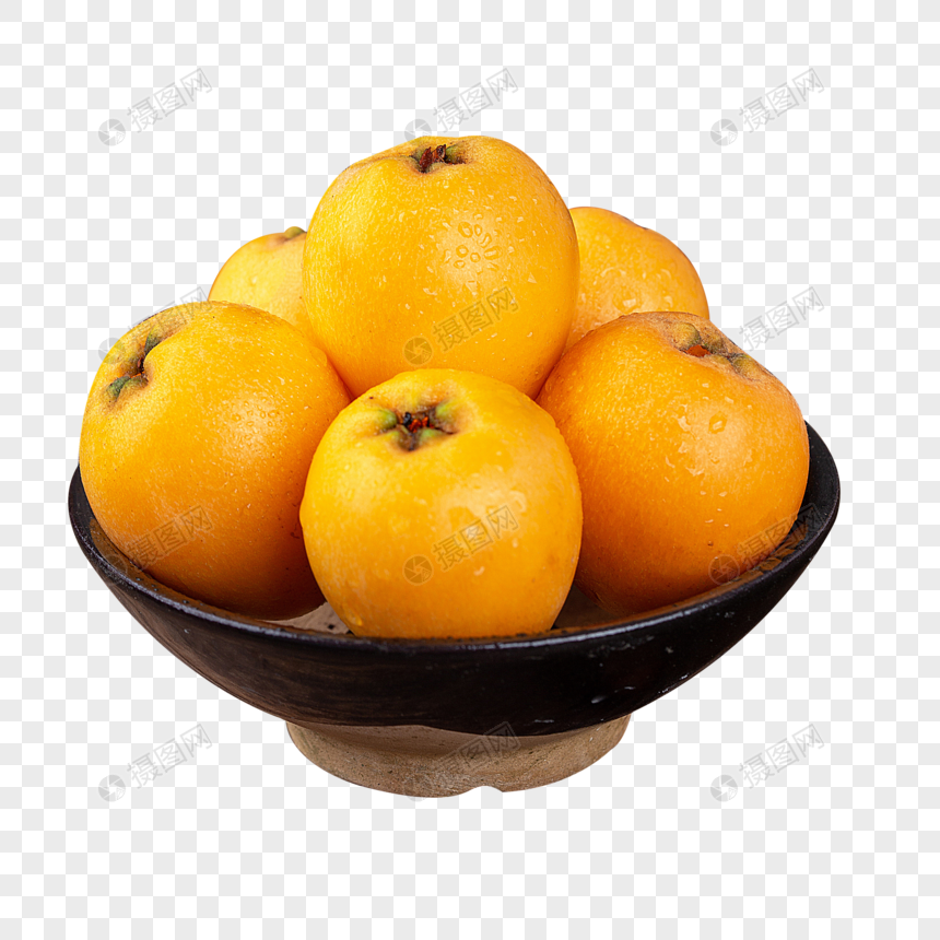 一碗枇杷水果图片
