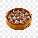 荞麦驴肉蒸饺美食图片