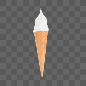 冰淇淋奶油甜筒图片