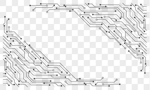 创意科技电路线条高清图片