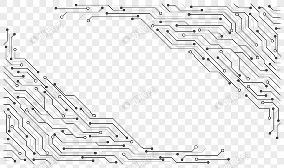 创意科技电路线条图片
