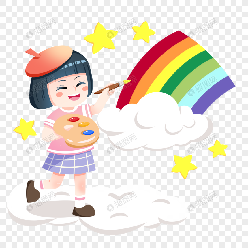 小绘画家元素素材下载 正版素材 摄图网 小绘画家元素素材下载 正版素材 摄图网