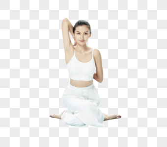 女性瑜伽动作图片