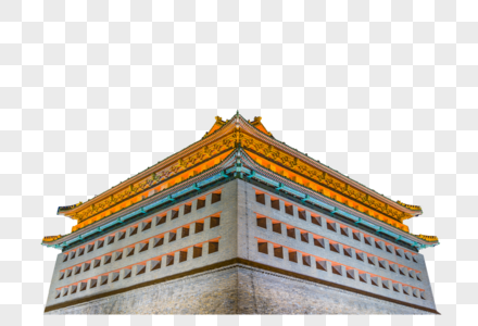 北京东便门古建筑高清图片
