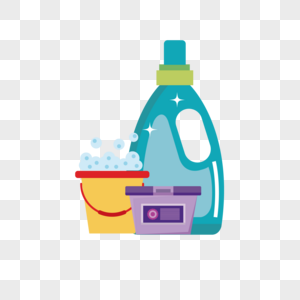 洗衣液婴儿用品收纳桶高清图片
