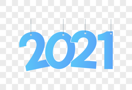 高端时尚2021数字字体设计高清图片