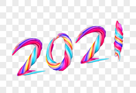 2021立体字艺术字设计图片