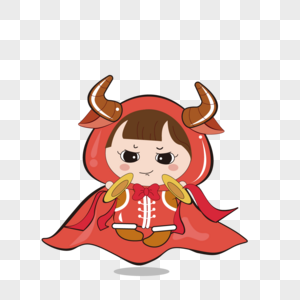 q版牛元素