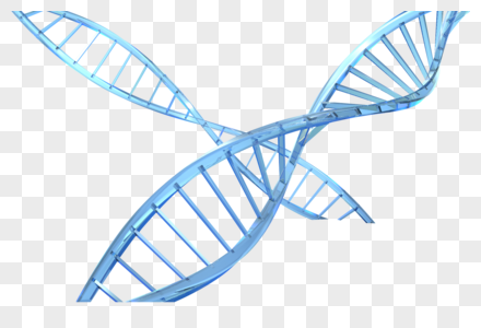 DNA基因链条高清图片