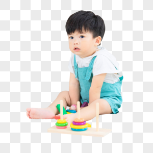 幼儿小孩子嬉戏玩玩具图片