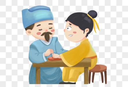 中医卡通图片_中医卡通素材_中医卡通高清图片_摄图网图片下载