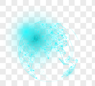 技术网络数据地球仪高清图片