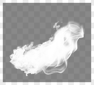 白烟元素图片