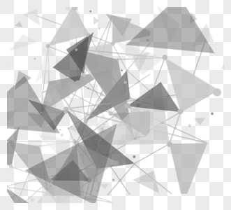 三角几何灰色创意底纹图片