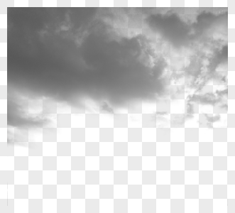 天空暗云png元素高清图片