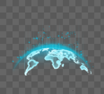 蓝色互联网技术全球高清图片