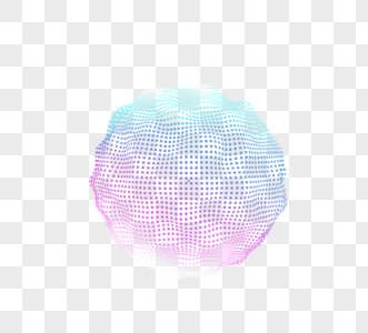 圆形蓝色渐变三维起伏立体音波高清图片多层波浪起伏金属质感万花筒