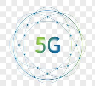 5g网络时代3d立体互联网通信技术圆形循环脉络线条结构渐变图片