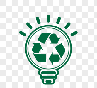 创意回收再生能源元素高清图片