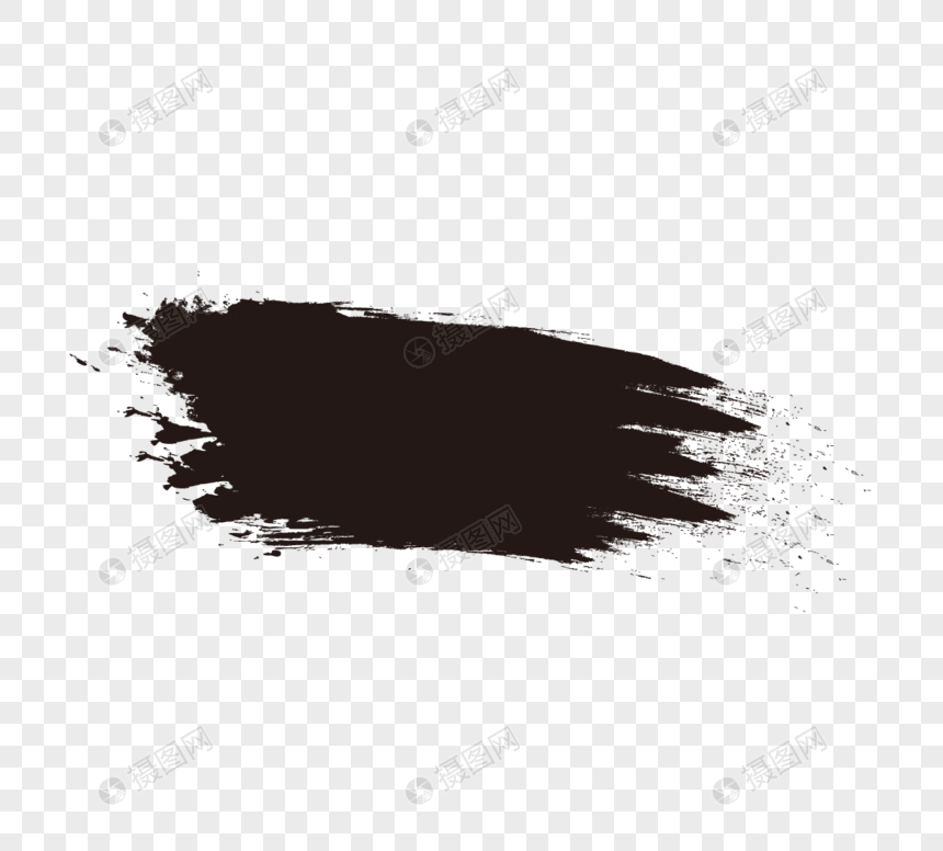 黑色墨水涂鸦风格brush对话框图片