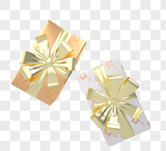 3ds黑色黄金庆典礼品盒图片