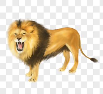 怒吼狮子王元素高清图片