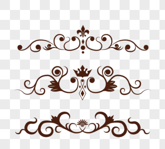 alpha鳞片花纹图元素素材