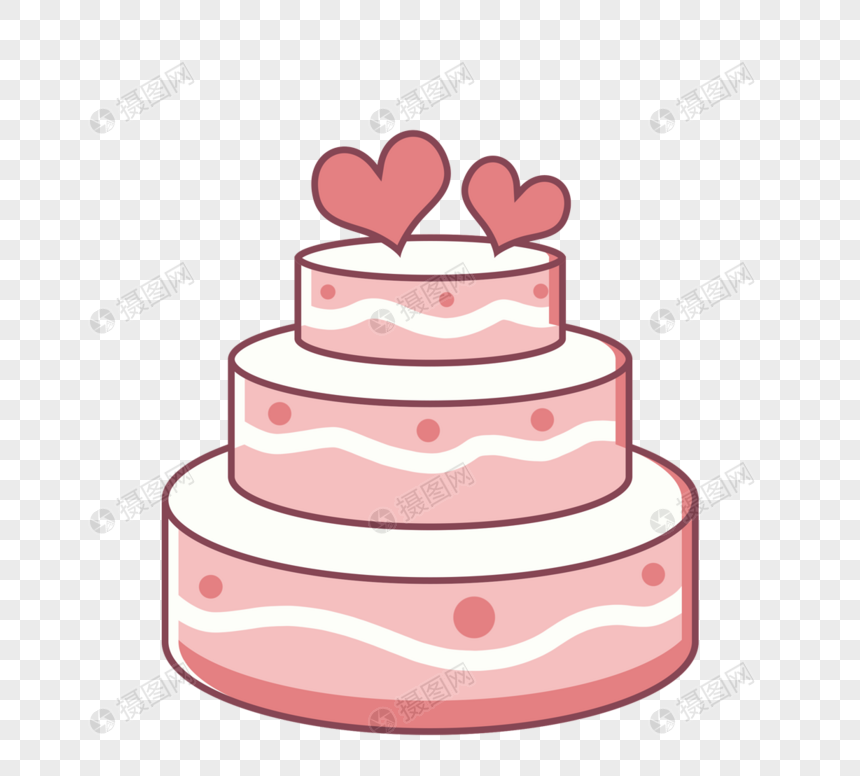 爱多层婚礼蛋糕图片