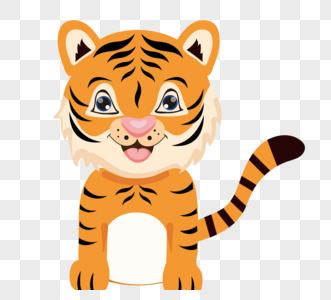 老虎纹身图案图片