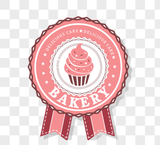 甜点糕点餐卡面包店广告牌标签图片