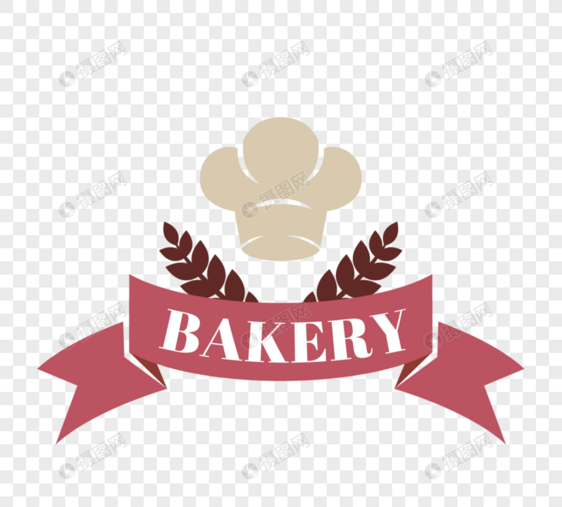 蛋糕面包房广告牌标签图片