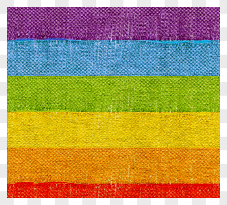 纺织布纹彩虹条纹高清图片